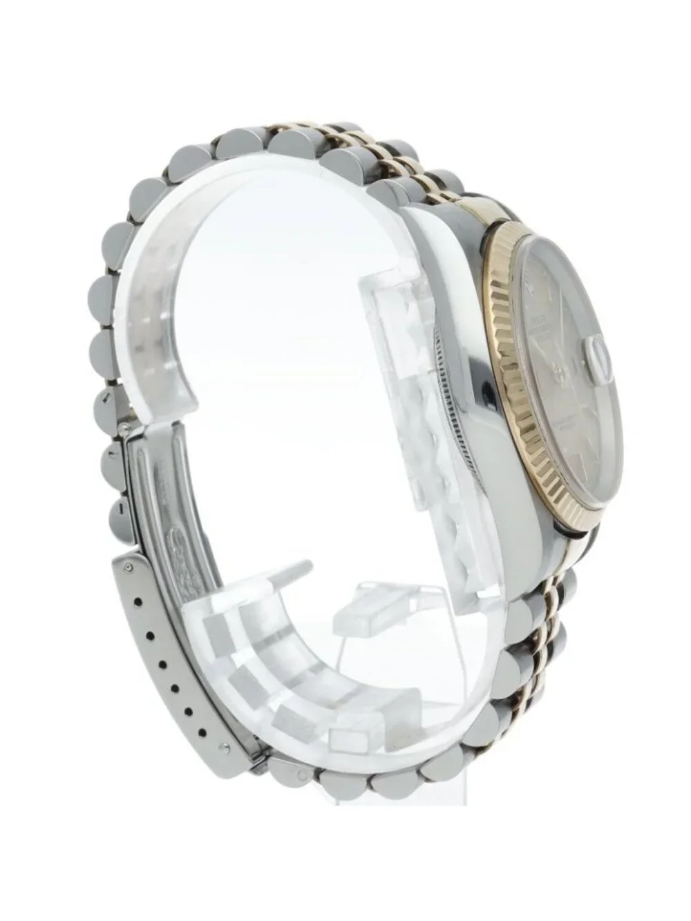 Rolex Datejust Watch 18k Yellow Gold SS Chien Color Polished